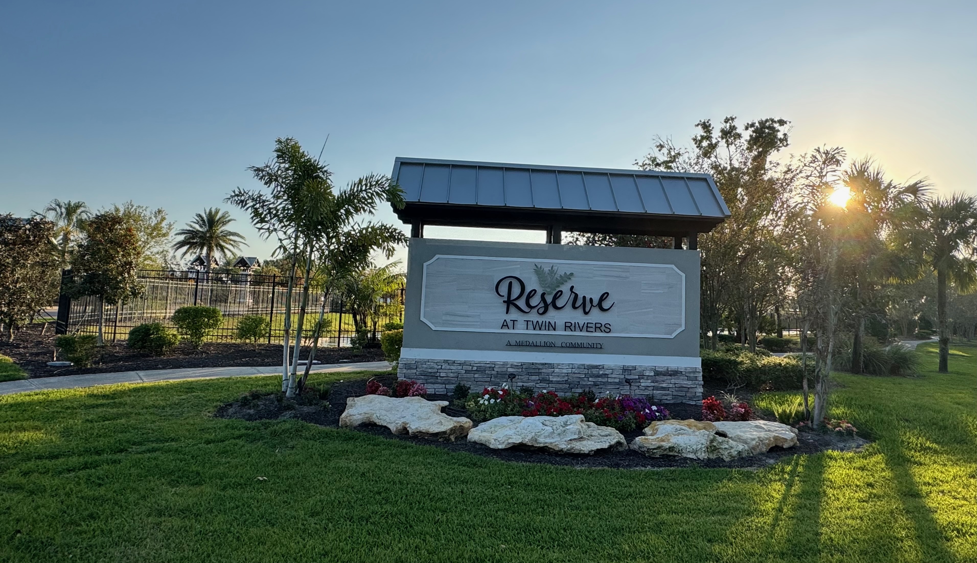 Twin Rivers Reserve entrance